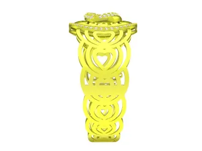 6445 luxury diamond bangle 3D print model