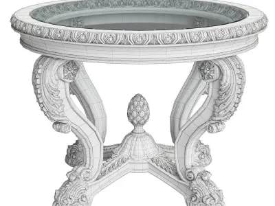 Asnaghi Interiors Pignat Table 3D model