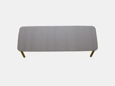 STRANDTORP Extendable table Low-poly 3D model