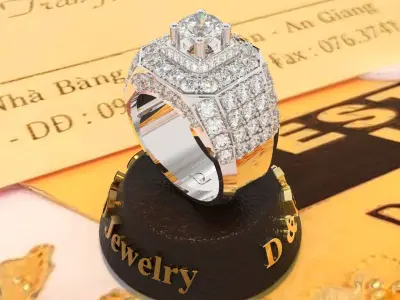 MenRing 3D print model