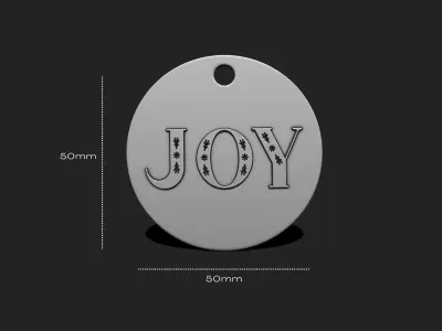Christmas Ornament - Pendant -  Christmas Tree  - Decor - 15 3D print model