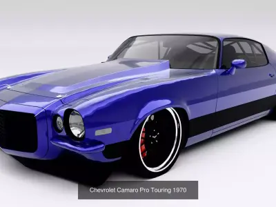 Chevrolet Car Collection 3D Model Pack