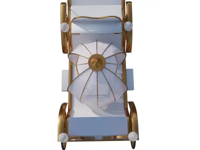 Wedding Chaise 3D model