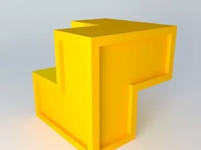 Sculpture cube Free 3D model