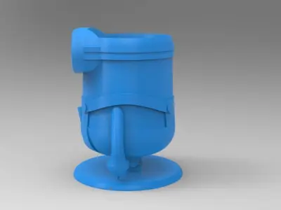 Minion Flower Pot for 3D print 3D print model
