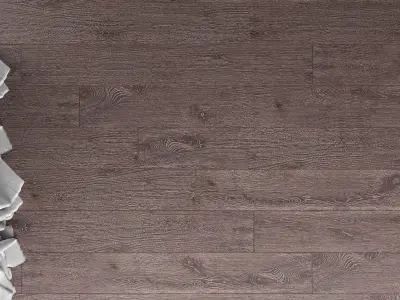 Wood floor Oak Bolton Brushed 3D model
