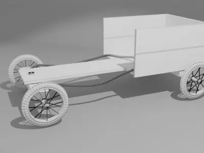 Soapbox Racer 3D model