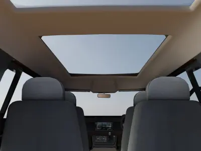 Land Rover Defender 130 Low-poly 3D model