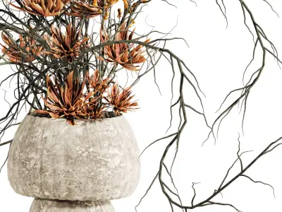 Autumn Bouquet 3D model purchase