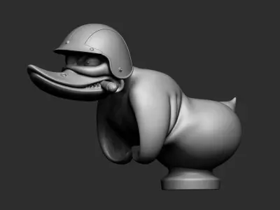 This is the famous duck figurine from the movie Death Proof 2007 3D print model