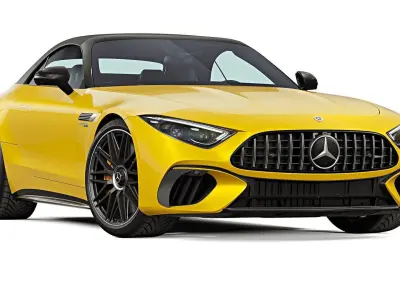 CAR PACKAGE N06 5 CARS Low-poly 3D model