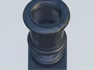Garden urn planter34 3D model