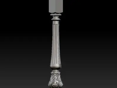 stair column for cnc 3D 3D print model