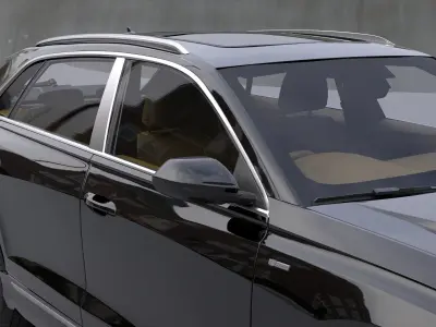 Audi Q8 2020 3D model