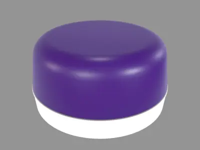 Car Air Freshener - Lavender Fields 3D model