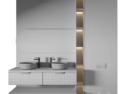 Luxury Bathroom 297 3D model