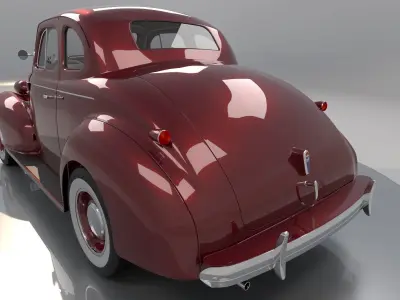 Chevrolet Master Deluxe High Poly 3D model