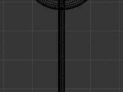 Circle Road Sing 3D model