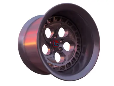 Car Wheel - Brada Forged TF-0 3D model