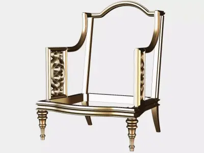 Carved sofa for cnc 16 3D model