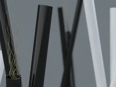 Modern Vase Cutting by Jean Francois D Or Free 3D model