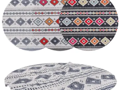 Rugs No 993 Low-poly 3D model