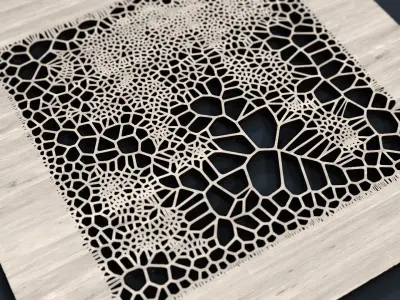 Black Square STL 3D print model