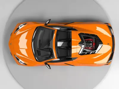 Chevrolet Corvette C8 3D model