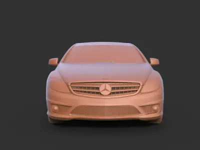 Mercedes-Benz SL65 3D print model