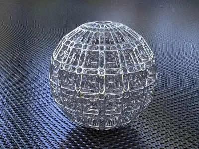 BRO SPHERE STRUCTURE 3D print model