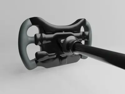 F1 2006 Steering Wheel 3D model