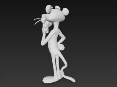 Pink Panther Free 3D print model