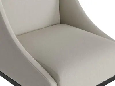 Donna Modern Bar Stool 3D model