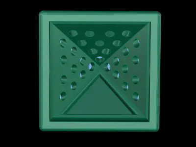 light weight Earring-2 3D print model
