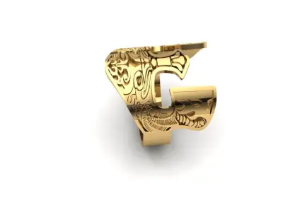 Helmet medieval ring  3D print model