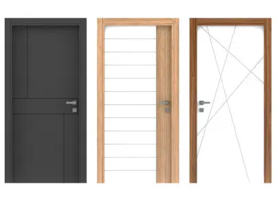 Interior Modern Doors Vol-Sd02 3D model