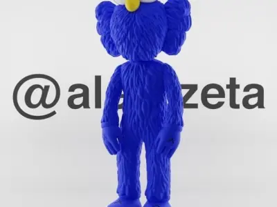 Kaws Jibbitz Charm BFF for Print 3D print model