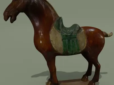 Horse Statuettes Collection volume 8 3D model