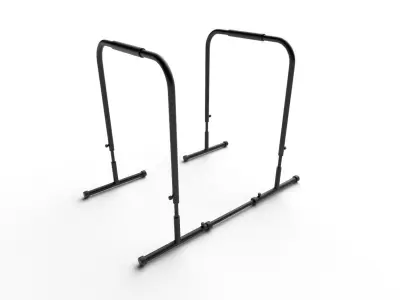 Fitness BStation M01 Low-poly 3D model