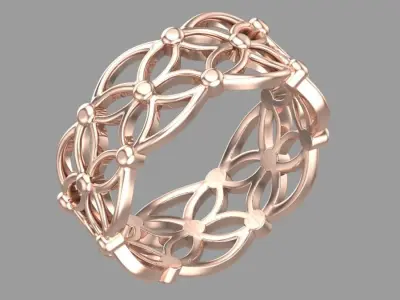 ring ornament  3D print model