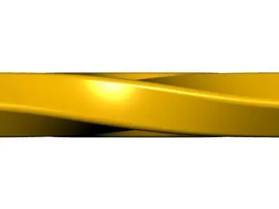 Stylish Triangle Modern Decorative Hardware for Luxury Bags 3D print model