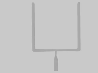  Superbowl Pole Low-poly 3D model