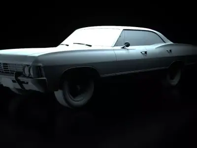 CHEVROLET IMPALA 1967 3D model