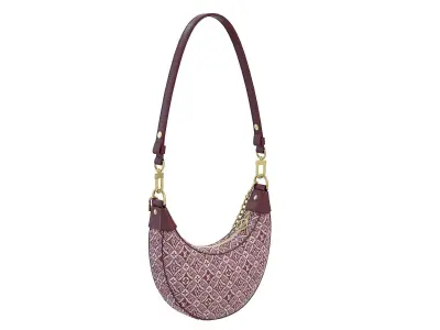 Louis Vuitton Loop Baguette Bag Red 1854 Low-poly 3D model