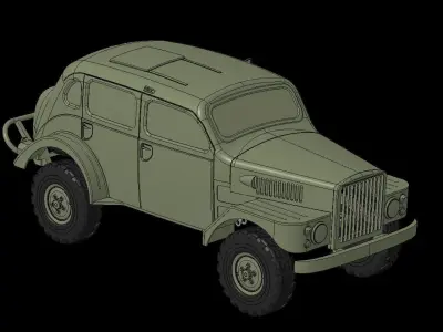 VOLVO TP21 Sugga 3D print model