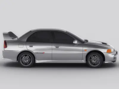  Mitsubishi Lancer Evo IV 3D model