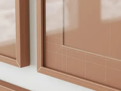 Gallery Wall 75 3D model