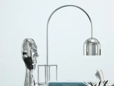 Decorative set Office 2 3D model