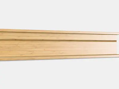 MALERAS picture rail Low-poly 3D model