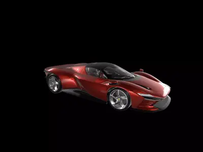 Ferrari Daytona 3D model